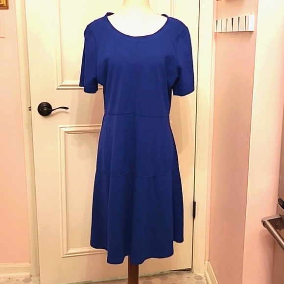 ATHLETA en route fit blue dress - Picture 2 of 9